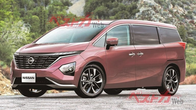 新日產(chǎn)Elgrand渲染圖曝光 將于2022年發(fā)布
