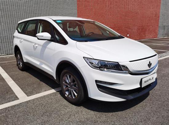首次搭載換電技術(shù) 楓葉80V實車圖曝光