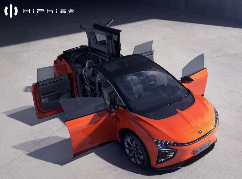 無(wú)門(mén)把手免觸 高合HiPhi X NT全電動(dòng)展翼門(mén)發(fā)布