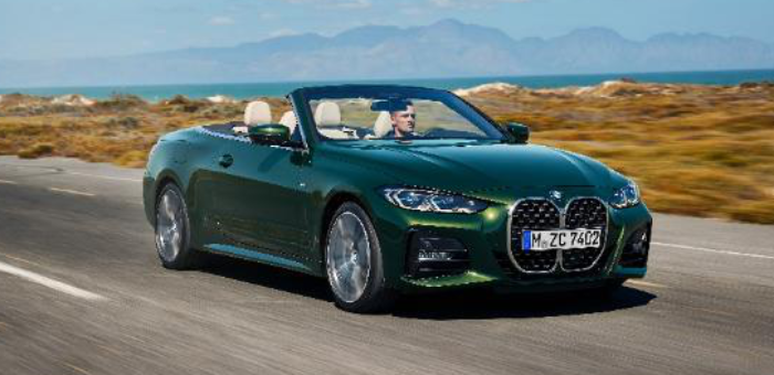全新BMW4系敞篷轎跑車發(fā)布 創(chuàng)新軟質(zhì)車頂