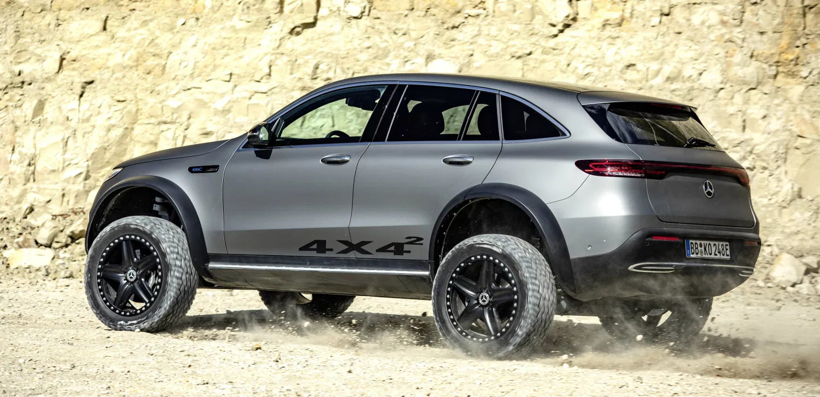 純電動SUV 奔馳發(fā)布EQC 4x42原型車