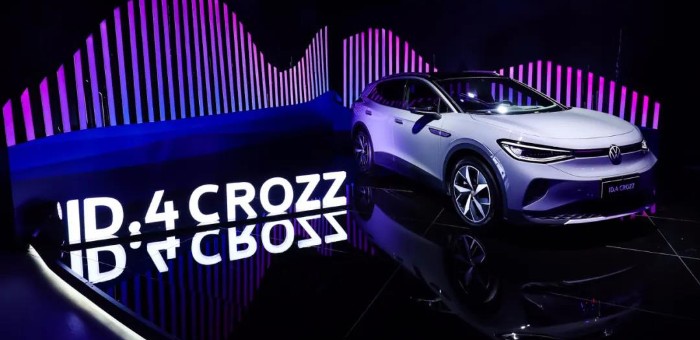 新能源主力軍 大眾ID.4CROZZ預(yù)售19.99萬起 
