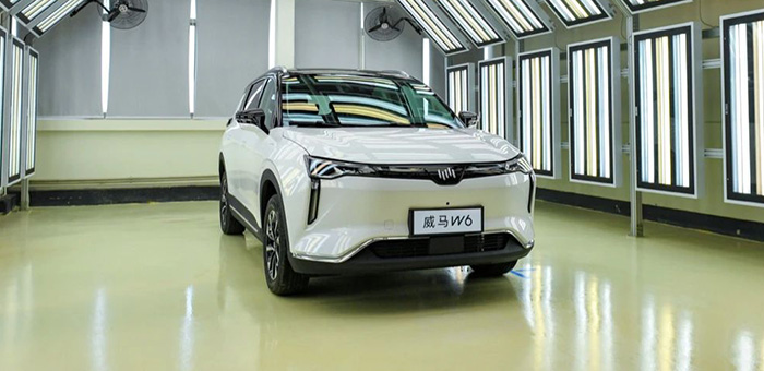 可無人駕駛自動(dòng)泊車 威馬W6上海車展上市