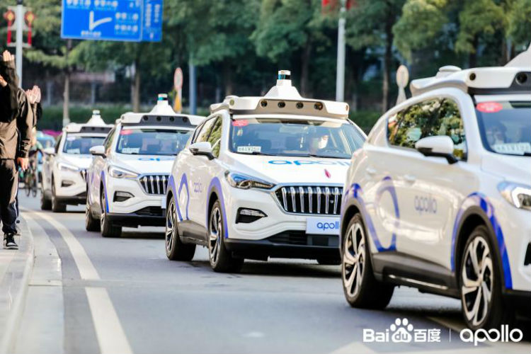 大連無人駕駛出租車免費(fèi)開放：在5公里鬧市區(qū)一鍵叫車