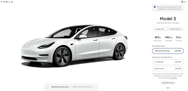 特斯拉，特斯拉Model ,汽車銷量