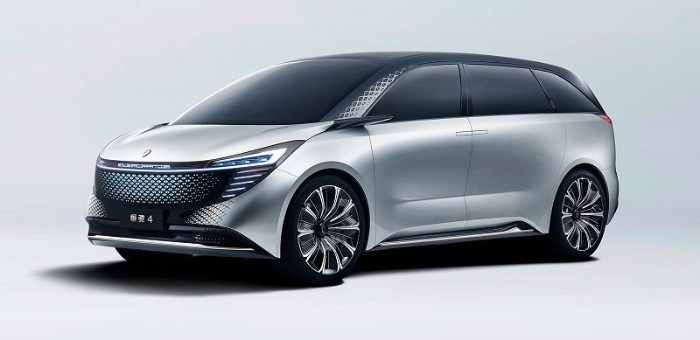 恒馳4設(shè)計(jì)專利圖曝光 定位7座純電動(dòng)MPV