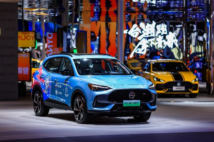 做年輕代言人 MG攜“科技潮品”登陸上海車展