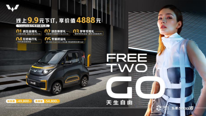 開啟Couple世界，五菱NanoEV上市4.98萬元起