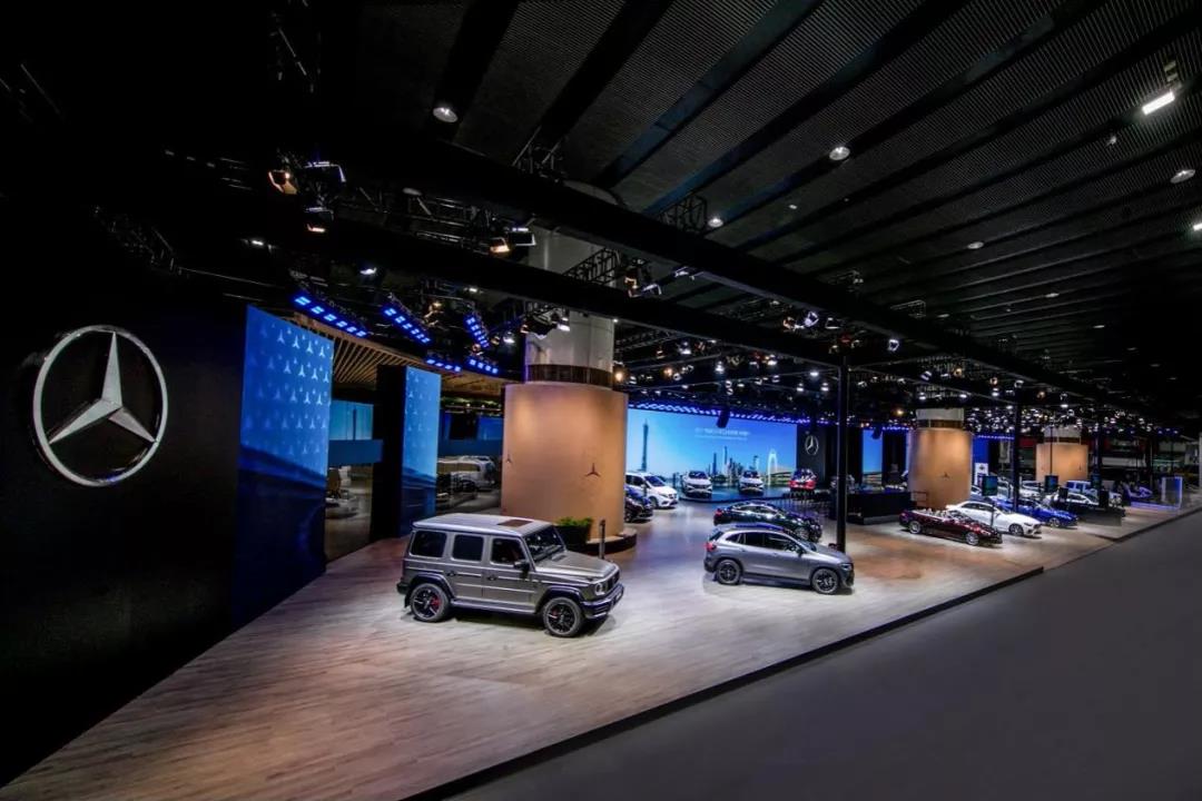 新一代AMG GT四門跑車上市引爆，廣州車展的奔馳展臺有什么魅力？