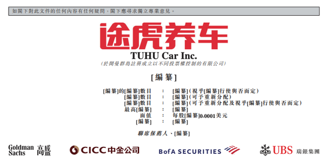 途虎養(yǎng)車在港交所提交上市申請