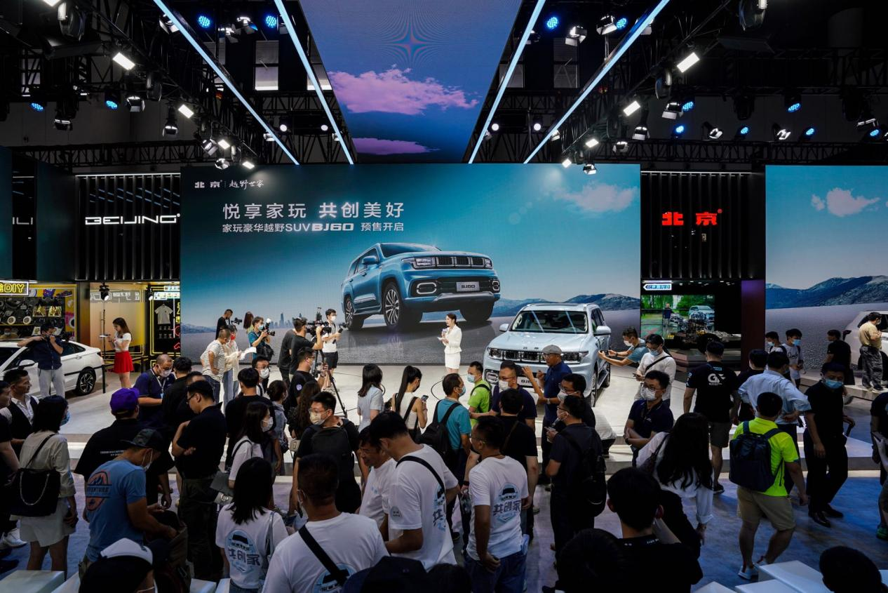 BJ60、魔方領(lǐng)銜，北京汽車“玩”轉(zhuǎn)成都車展