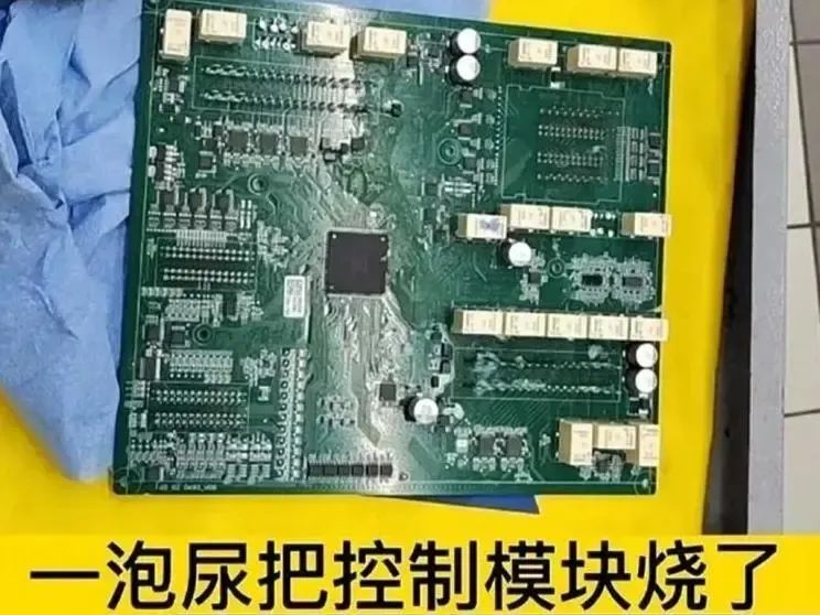 小孩撒尿把理想L9的控制模塊燒了合理嗎？