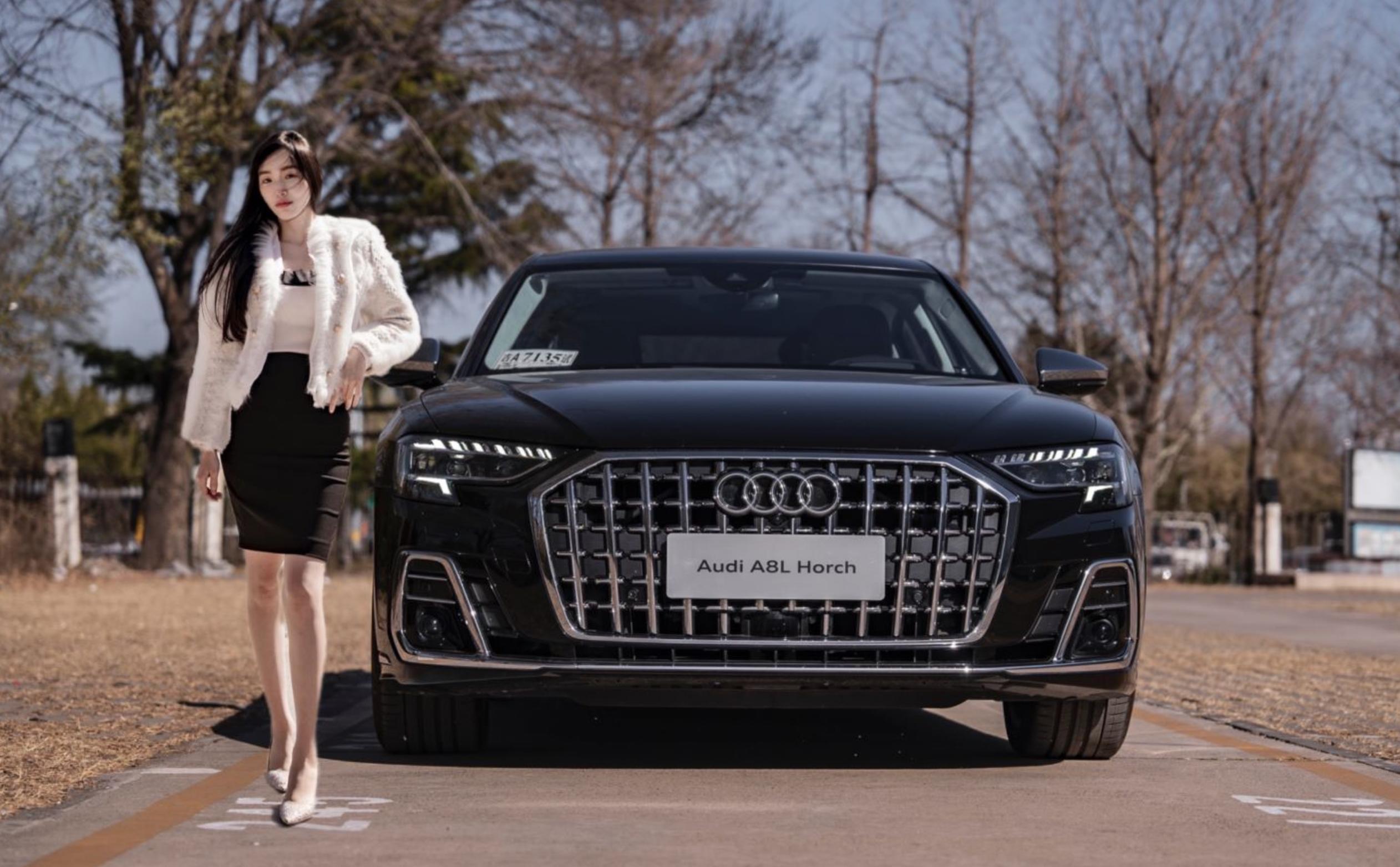 實(shí)拍奧迪A8L霍希版：搭3.0T V6動(dòng)力！