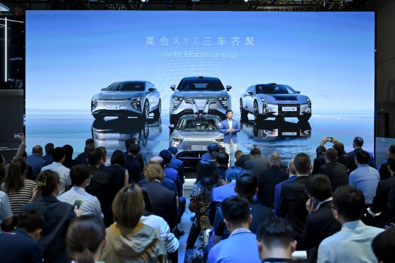 高合HiPhi X Y Z齊聚車展，海外戰(zhàn)略正式開啟