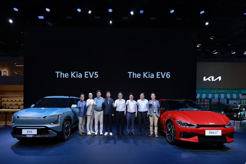 EV6上市/EV5預(yù)售，起亞展示電動(dòng)化轉(zhuǎn)型成果