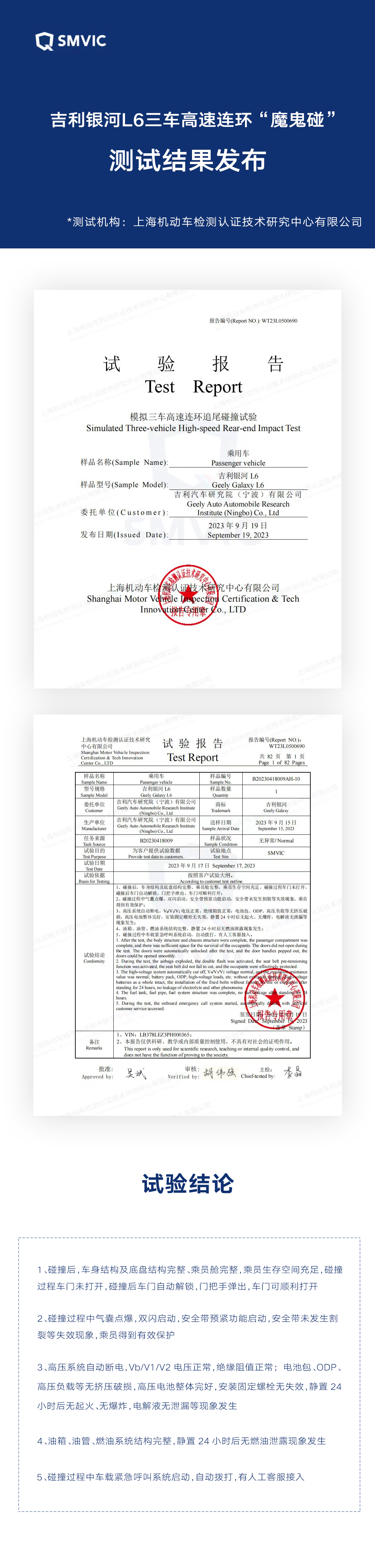 打破新能源汽車“逢撞必?zé)蹦е?，吉利銀河L6安全性能引領(lǐng)行業(yè)