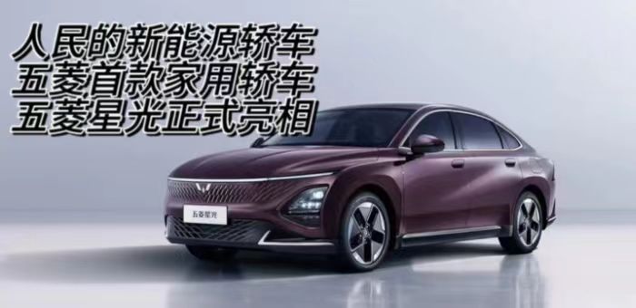 視頻：五菱首款家用轎車五菱星光正式亮相