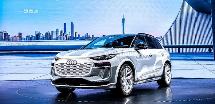 奧迪Q6 e-tron原型車領(lǐng)銜 一汽奧迪圈粉廣州車展