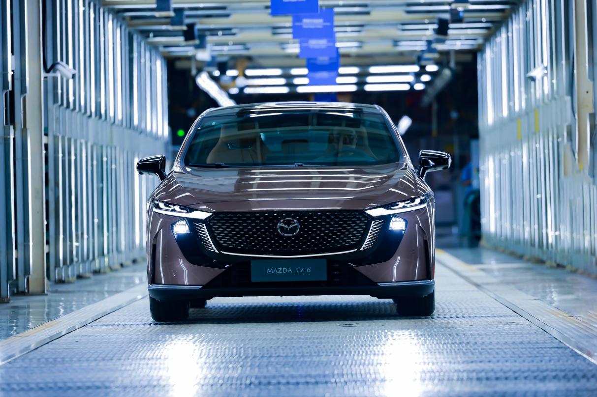環(huán)保與科技并重 MAZDA EZ-6下線彰顯合資新能源價值追求