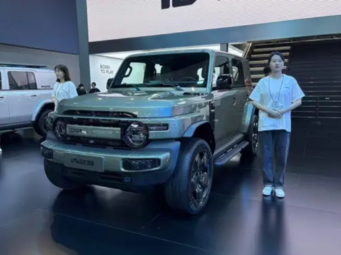 奇瑞iCAR V23亮相廣州車展 預(yù)售價11萬起