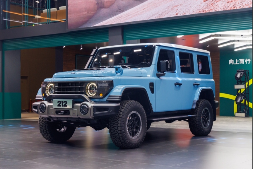 212越野車首次亮相廣州車展 T01長風(fēng)售價18.88萬