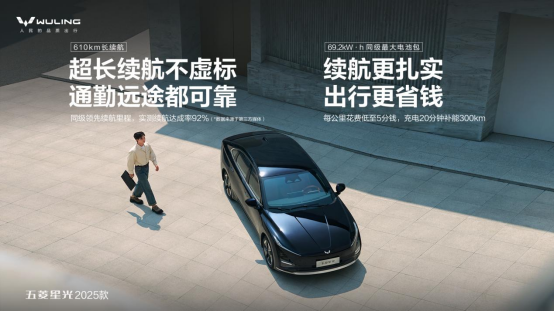 五菱星光2025款正式上市 限時先享置換一口價7.68萬起